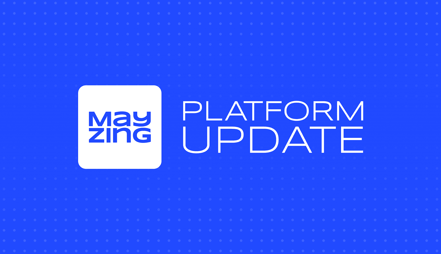 Platform Release 18/11/25